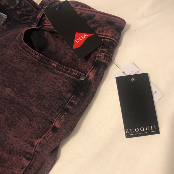 Straight leg jeans in beautiful color - Picture 7 of 8